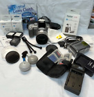 Panasonic Lumix DMC-FZ7 Camera & Many Accessories w/Canon Bag