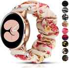 Scrunchie Elastic Watch Band For Samsung Galaxy Watch 3 41mm Active 2 40mm 44mm
