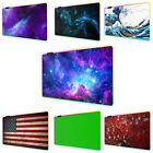 RGB Gaming Mouse Pad - Large LED Gaming Desk Mat with Design (23.6 x 13.7 Inch)