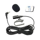 2.5mm Car Radio Mic Microphone Replacement for Pioneer DEH-X6600BT DEHX6600BT