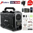 Hcalory 12V Diesel Air Heater All-in-One 5KW With LCD Remote Control bluetooth