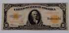 1922 - Large Size $10 Gold Certificate - Fr. 1173 - Circulated
