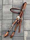 Braided Horsehair Browband Headstall with Silver Buckles WESTERN HORSE SHOW