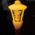 Vintage 1969 Empire Christmas Blow Mold Lamp Light Post 38 inch