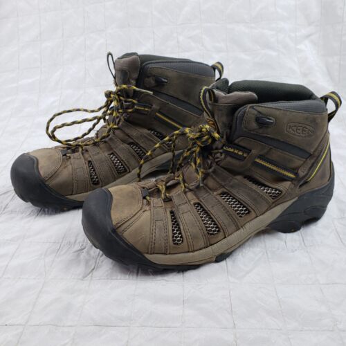 Keen Men's Size 11.5 VOYAGEUR Mid Hiking Leather Boots 1008904
