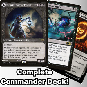 Tergrid, God of Fright Commander Deck EDH 100 Magic Cards Custom Deck MTG Black