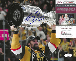 Mark Stone Signed 8x10 Photo w JSA COA #AQ94434 Vegas Golden Knights Stanley Cup