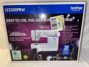 New Sealed Brother LS2300PRW Project Runway Sewing Machine W/ DVD Inside