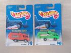 1991 Hot Wheels Recycled Truck #2073 Collector #143 Lot of 2 Lime Green Orange