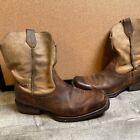 Ariat Rambler Bomber Square Toe Western Leather Work Cowboy Mens Boots Size 12 D