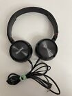 Sony MDR-ZX300 On Ear Headphones T5 Full Black - Tested, Working READ