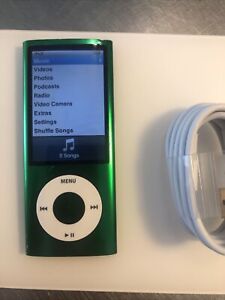 Apple iPod nano 5th Generation Green (8 GB) New Battery Installed. N4