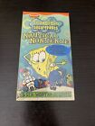 Spongebob Squarepants Nautical Nonsense VHS Tape Nickelodeon Screener Sealed