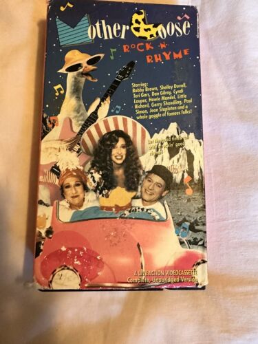 Mother Goose Rock N Rhyme Shelley Duvall VHS