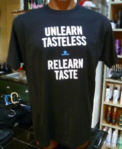 Belvedere Vodka T- shirt Unlearn Tasteless, Relearn Taste Black T-Shirt Adult XL