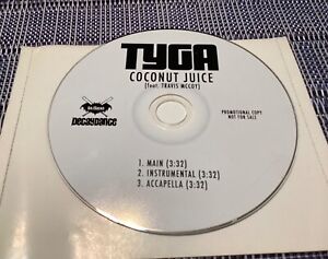 TYGA Coconut Juice INSTRUMENTAL & [ACCAPELLA] PROMO DJ CD single