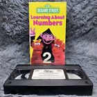 Sesame Street Learning About Numbers VHS 1986 Educational Cartoon Count Dracula