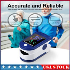 Professional Fingertip Finger Pulse Oximeter Blood Oxygen Monitor Heart Rate USA