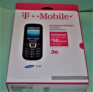 T-Mobile Samsung SGH T199 Prepaid No contract 3G Cell Phone New Never Opened