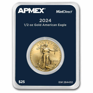 2024 1/2 oz American Gold Eagle (MintDirect® Single)