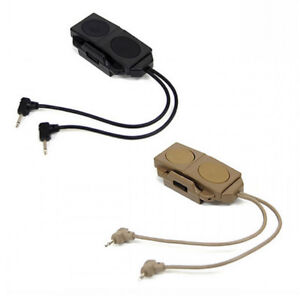 Tactical Dual Remote Control Switch Pressure for PEQ 15 PEQ 16A M3X Light