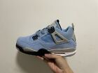 Men's Basketball University Fashion shoes sneakers blue air-4 jordan4