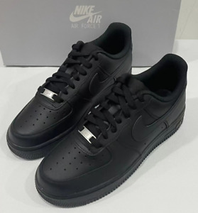 Nike Air Force 1 Black Low Top Men's Shoes