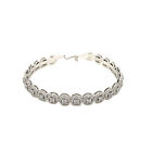 Messika Paris Joy Halo Skinny 18k White Gold Diamond Bracelet. RRP £12,570