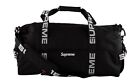Supreme  Duffle Bag Black  Cordura Bag AUTHENTIC Limited Edition Designer Bag