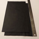 Upholstery Leather Scrap Crafts 9 x 15 inches Black 1 Piece