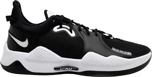 NIKE PG 5 TB Promo Basketball Shoes DM5045-001 Black White