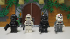 (D10 /9) LEGO STAR WARS AT-DP pilot, TIE fighter pilot, AT-AT driver, TIE