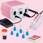 Professional Electric Nail Drill File Manicure Machine Acrylic Pedicure Tool Kit