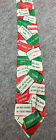 Extremely Long Vintage Clown Tie Printed with Insults and Jokes