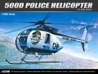 Academy 12249 Hughes 500D Police Helicopter 1/48 Scale Plastic Model Kit