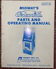 Midway’s GALAXIAN Arcade Video Game Manual Original Vintage 1980