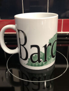Starbucks Cup “ Barcelona “ City Mug Collector Series 18 Ounce Ceramic EUC