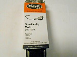 1081 DO-IT Sparkie Jig Mold 3/4, 1-1/2 oz
