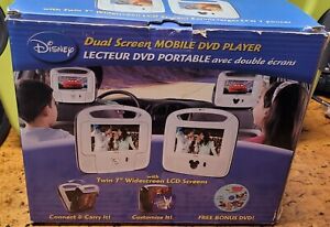Disney Dual Screen Mobile DVD Player Twin 7