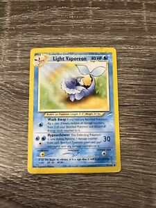 2002 Pokemon Neo Destiny Light Vaporeon Uncommon 52/105