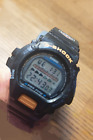 CASIO G-Shock FOX FIRE DW-6600B Orange Color Back Light wristwatch used