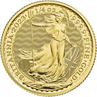 2023 Great Britain Gold Britannia £25 King Charles 1/4 oz - BU