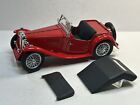 Road Signatures 1947 MG TC Midget Covertible Red 1/18 Scale Diecast