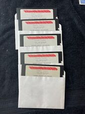 Vintage Lot of 5 Software of the Month Club Top IBM Windows 5.25 Disks 6 - 10