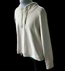 VUORI Womens L Halo Essential Hoodie VW226 Pullover Cropped Pale Gray