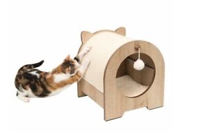 Cat Scratcher Scratching Post Bed Tower House Vesper Cat Tree Lounge Furniture