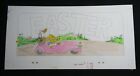 EASTER EXPRESS Large Cartoon Bunny Rabbits in Car 19.5x10