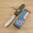 Aitor Gran Quinto Pocket Knife Stainless Blade Tools Included Green ABS Handle