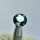 Natural BLUISH Green Montana Sapphire 4.80 Ct Round Cut Loose Gemstone CERTIFIED