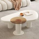 Nesting Coffee Table, Triangle Coffee Table  Small Round Side Table End Table